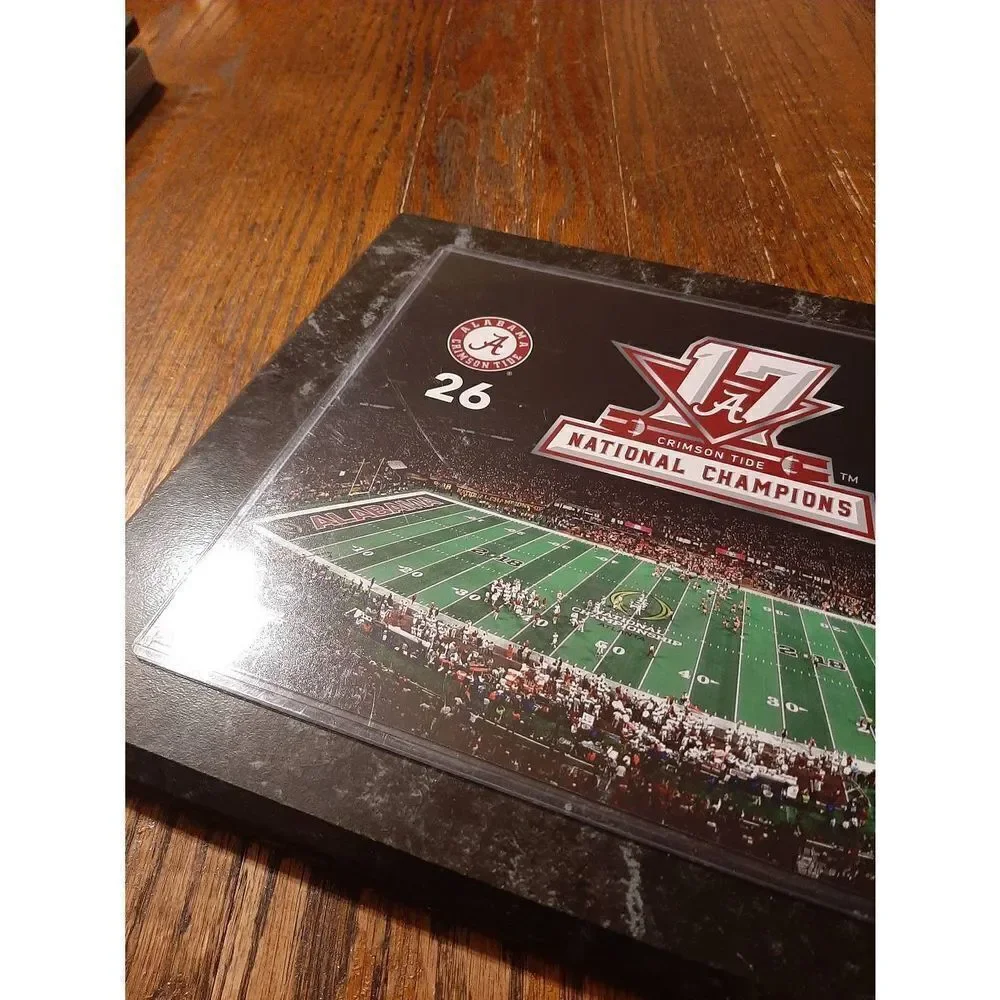 Alabama 26 Georgia 23 Commemorative Wall Hanging National Championship 2017/18